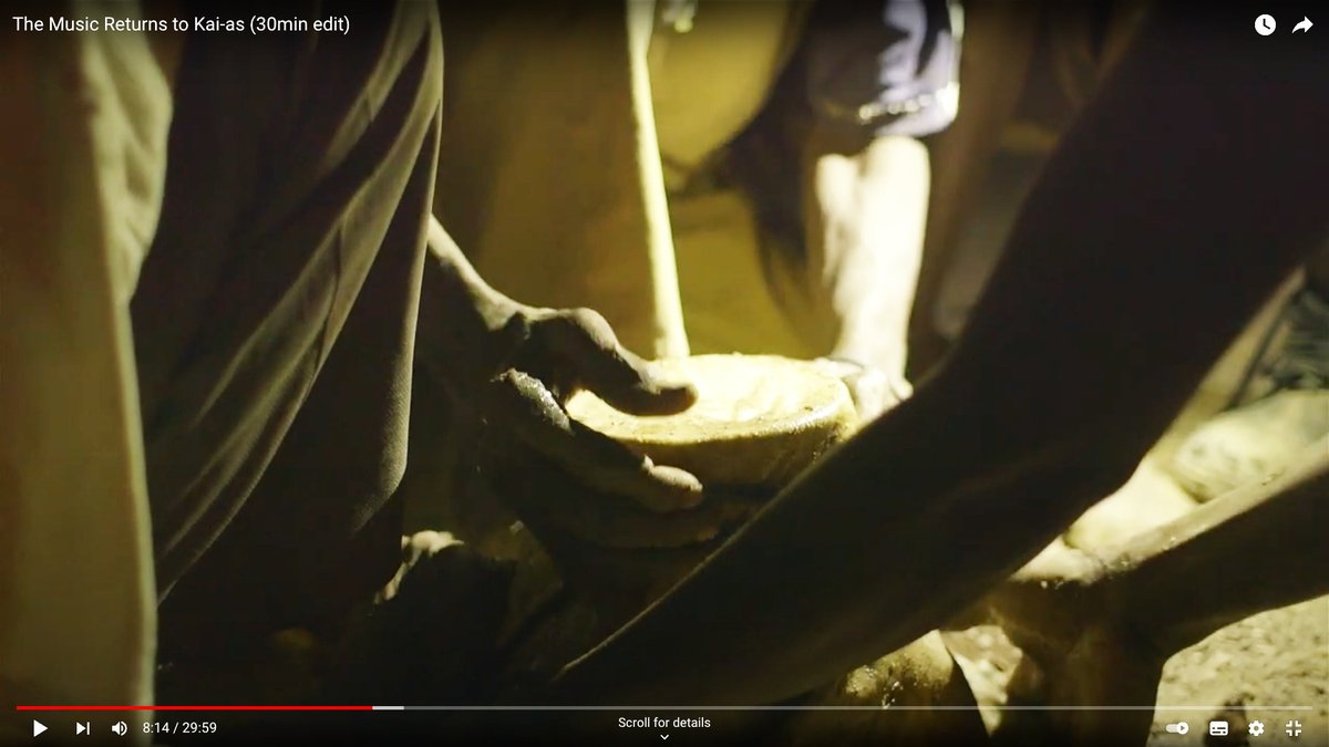 🎶 The film "The Music Returns to Kai-as" (2020):

52 min version here vimeo.com/486865709
30 min version here vimeo.com/565658576

 #MemoryMapping #OralHistory #Displacement #Conservation #WestNamibia