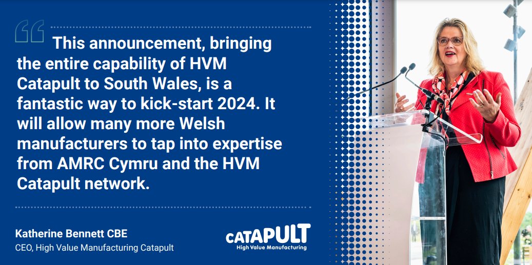We're delighted to be collaborating with the @WelshGovernment on a new digital factory hub to advance manufacturing technology innovation and support Wales’ green industrial transformation. To find out more about this new joint venture, go to: gov.wales/15-million-dig…