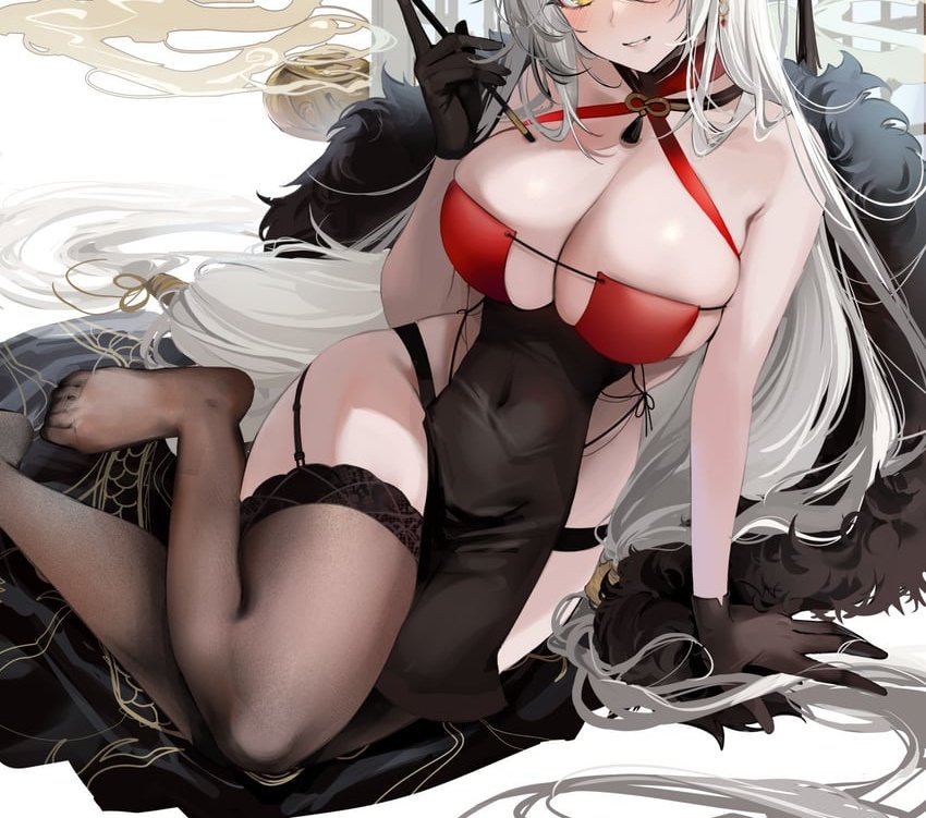 LustfulWrath's tweet photo. @Temptcr 
ᅠ  ᅠ “Ah~, it's been sometime since I've seen you, Satan~” https://t.co/Tudi7oBfGH