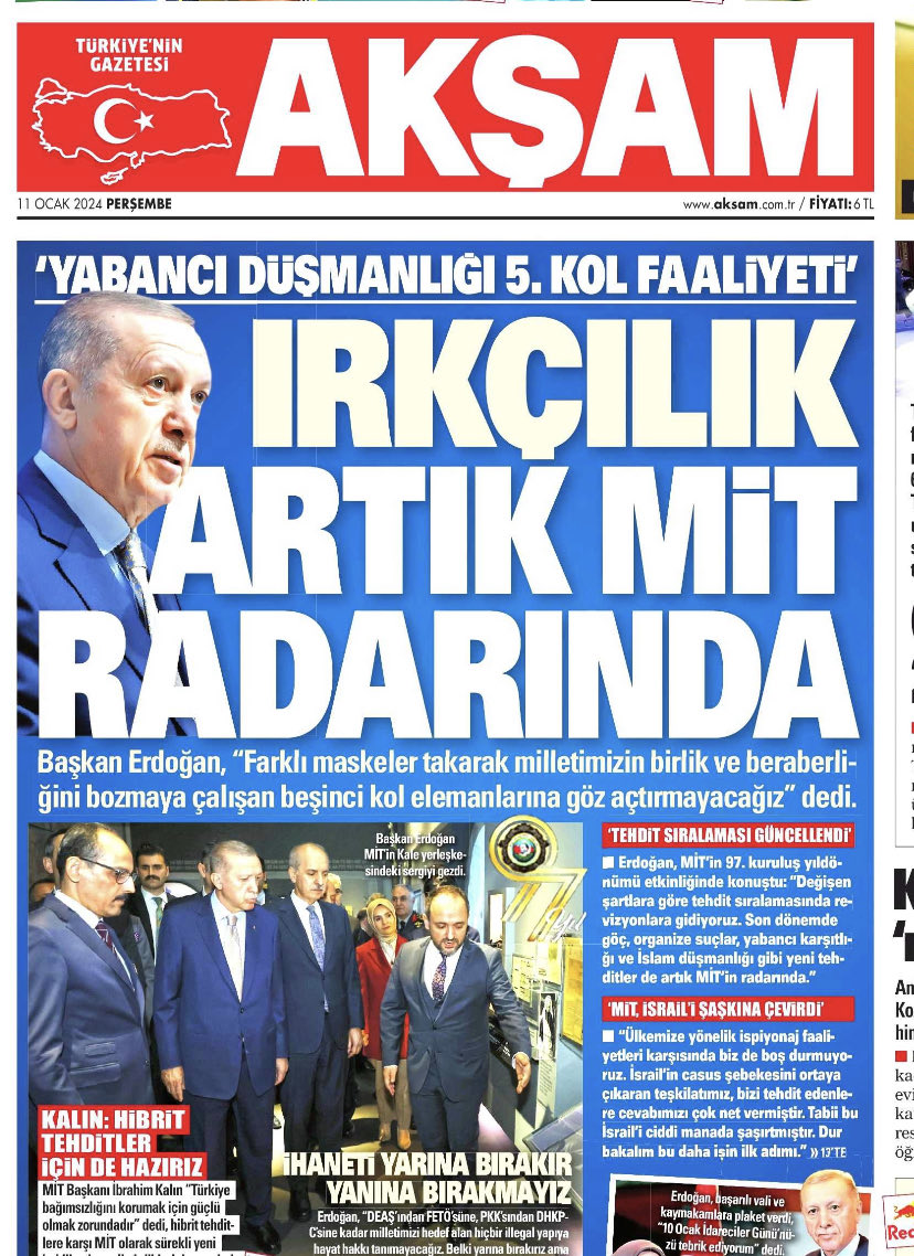 Evladı fatihan olan Balkan Türklerini “yabancı(!)” görüp, Arap ırkçılığı yapanlar MİT’in radarındaymış artık..!
