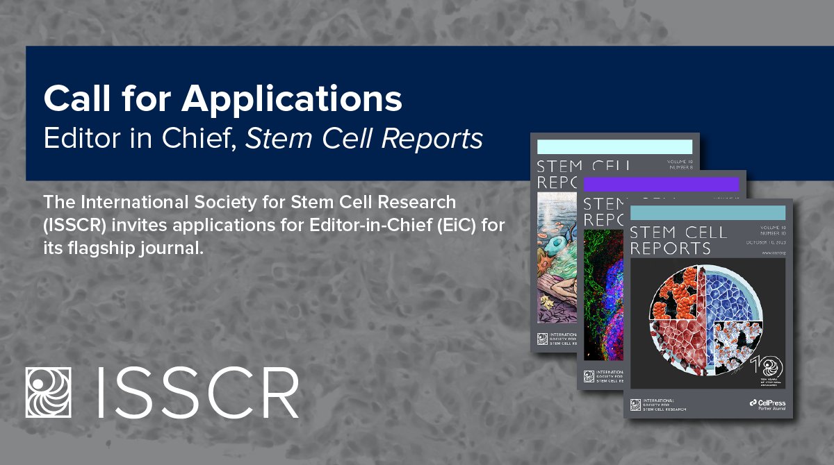 ISSCR (@isscr) on Twitter photo .<a href="/stemcellreports/">StemCellReports</a> is #hiring a new Editor in Chief. If you are a leader in the field with a distinguished scholarly record and academic leadership experience, apply now! Explore position details👉 bit.ly/41pSh2v .<a href="/stemcellreports/">StemCellReports</a> is #hiring a new Editor in Chief. If you are a leader in the field with a distinguished scholarly record and academic leadership experience, apply now! Explore position details👉 bit.ly/41pSh2v