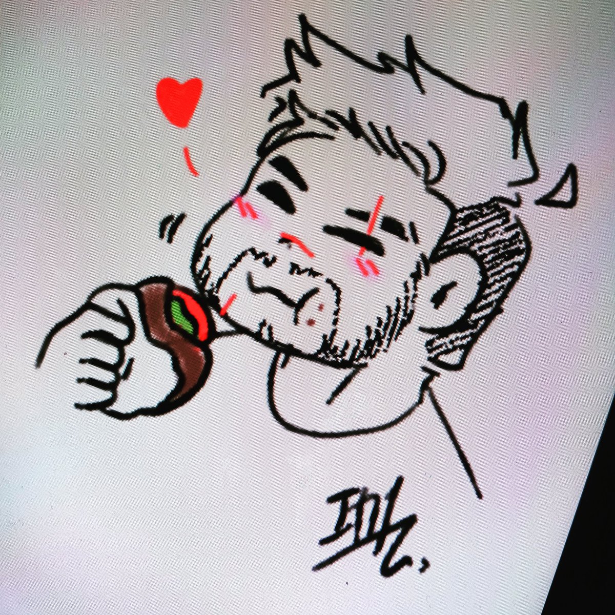 _InaWolf77's tweet photo. 🍔💙 #Wolf77Ina https://t.co/LbCCXQSK9w