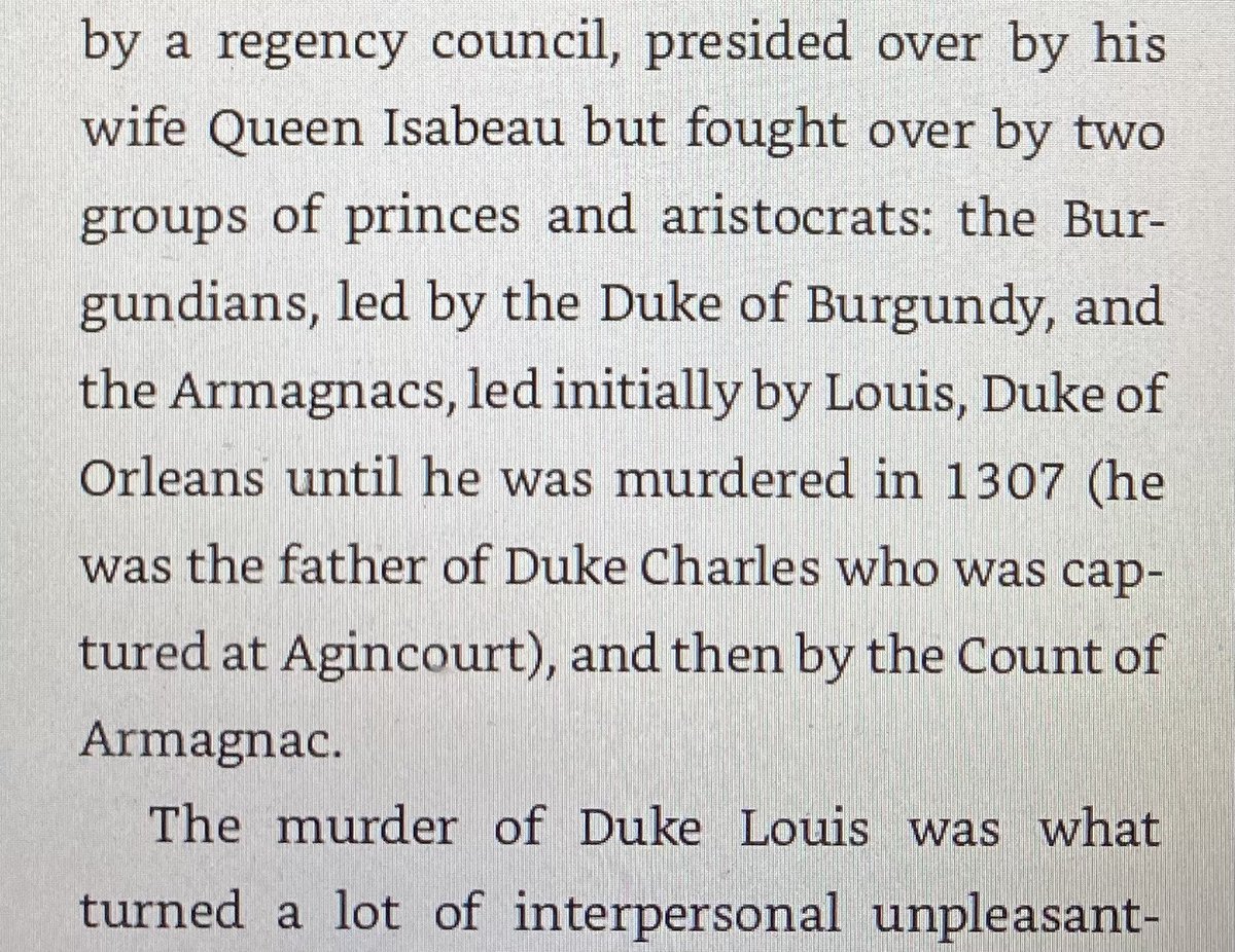 Imagine my disappointment, @RealDMitchell, on realizing that that ‘1307’ is a typo. For one glorious gullible second, I thought Duke Charles was game enough to show up for Agincourt at 108. #Unruly