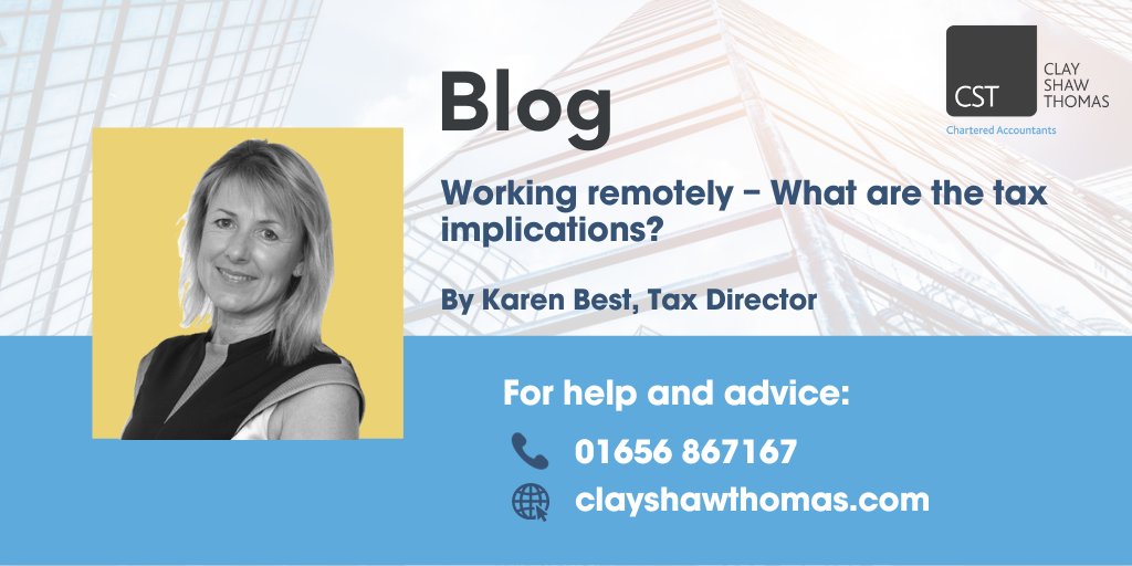 Do you how remote working changes your business’s #taxobligations?

You need an up-to-date working policy to address any tax problems that might arise.

We explain more here: bit.ly/3HgXFMe

#UKBusiness #Growth