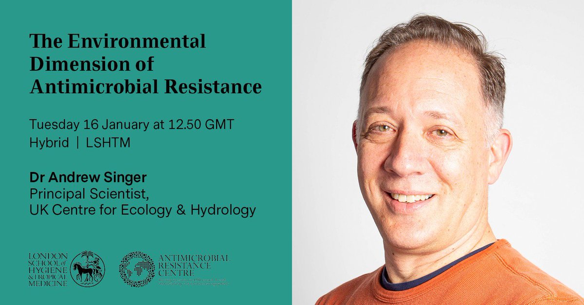 🗓️ Mark your calendars for Jan 16! Join @OxonAndrew's seminar delving into the latest insights on tackling antimicrobial resistance. An enlightening session you won't want to miss! 🌐💊 #AMR 🗓️ 16 January 2024 ⏲️ 12.50 - 13.50 GMT 🔗 bit.ly/3TRxZxh