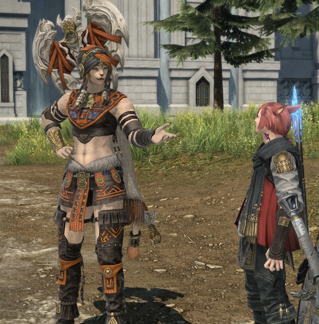 Mebulas's tweet photo. They’re literally the same picture. #FFXIV #Dawntrail #grahatia #wuklamat https://t.co/8ZTligKvC8