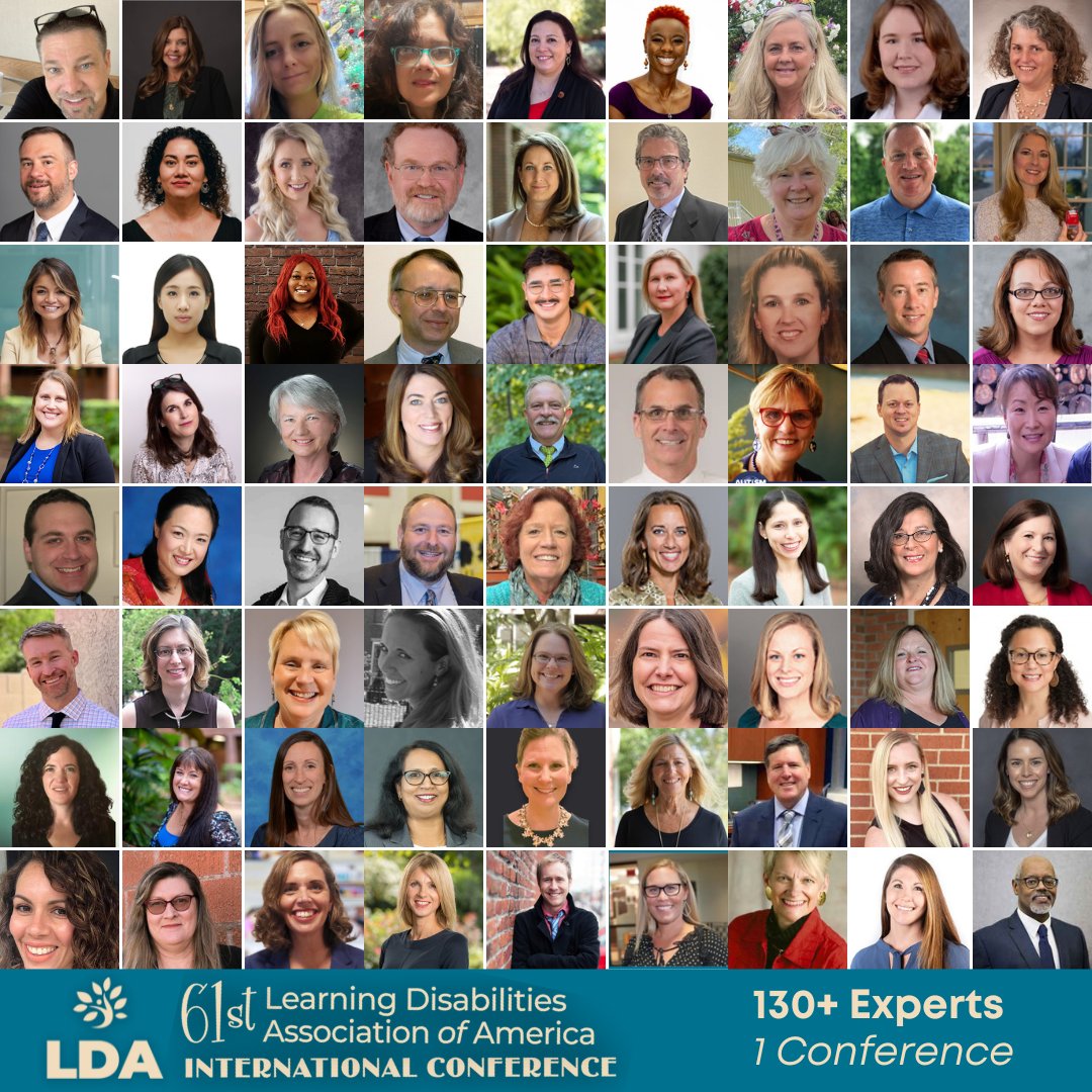 LDAofAmerica's tweet photo. LDACON is one of the most comprehensive conferences on learning disabilities and features +130 experts that consist of psychologists, educators, individuals with LD, special education lawyers, and others. Don’t miss your chance to join us! Visit: https://t.co/y0D5wrbp0u https://t.co/SaPf9iqB5W