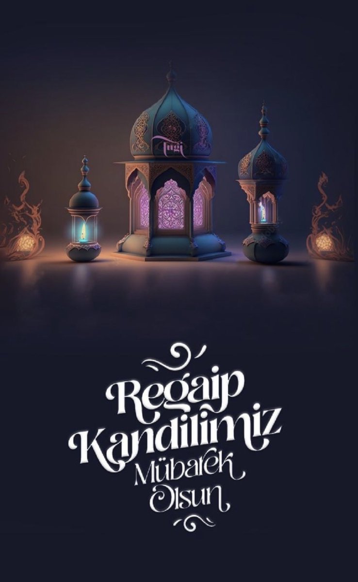 Tüm İslam alemine iyilikler getirmesi duasıyla, 
Regaip kandilimiz kutlu olsun.
 #RegaipKandili