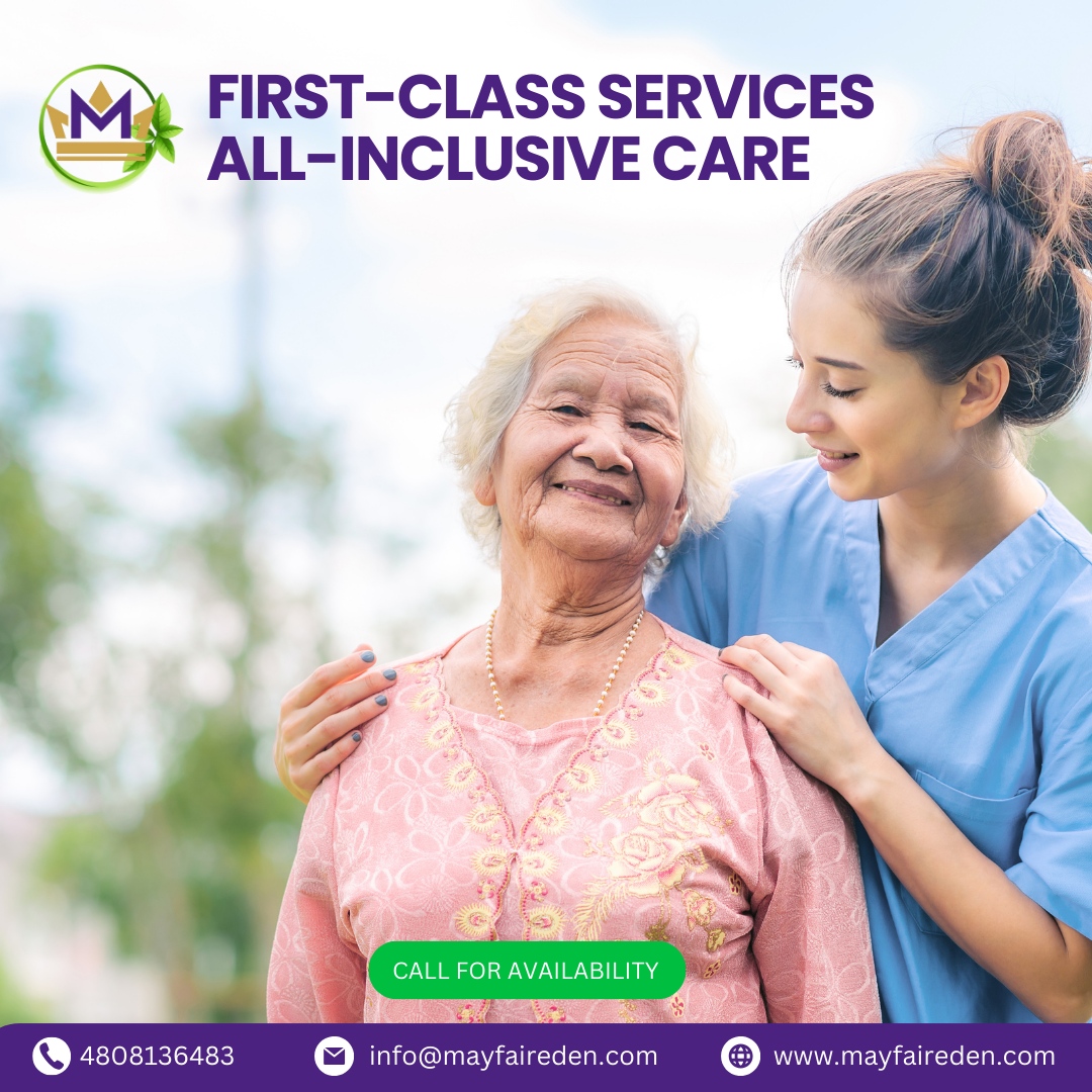 livingmayfair's tweet image. First-Class Services, All-Inclusive Care. 

Elevate your experience—call for availability at Mayfair Eden Homes. 🏡💖 

#FirstClassLiving #AllInclusiveCare #MayfairEdenHomes 

🌐mayfaireden.com
📞4808136483
✉️mayfairlivinghome@gmail.com

#livingmayfair #seniorliving #t...