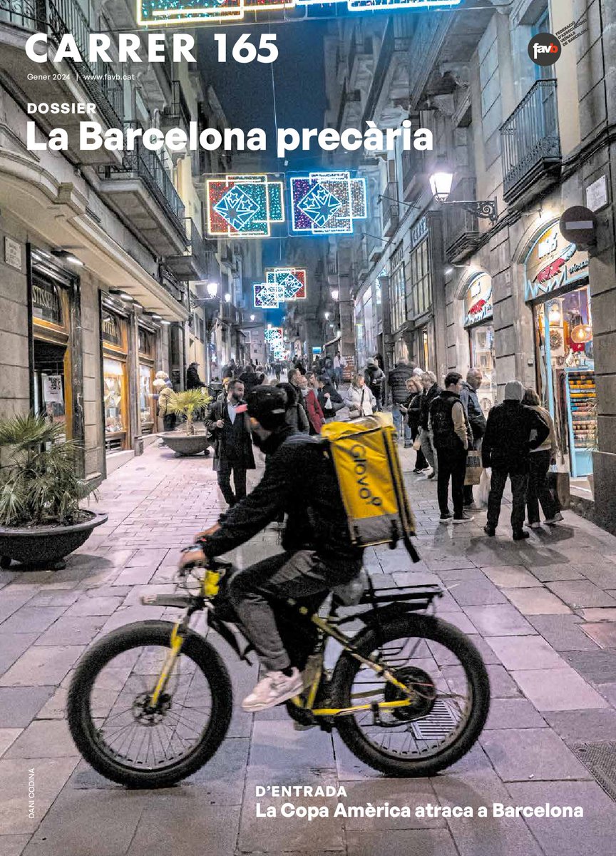 laveudelcarrer's tweet photo. 🆕 La Barcelona precària: el número 165 de 'Carrer' reflexiona sobre l'empobriment de la classe treballadora a la ciutat.

Llegiu-lo al nou web de la revista ➡️ https://t.co/VqSu0NZdOk

Descarregueu-lo en PDF ➡️ https://t.co/QZ8khRdTCv https://t.co/mZ1r00JyIN