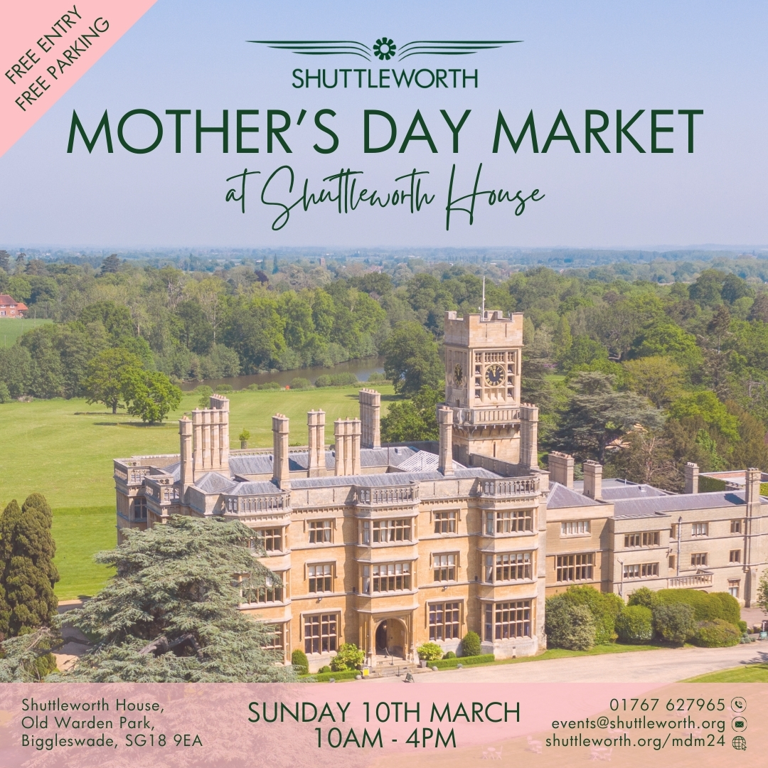 ShuttleworthTru's tweet photo. Mother's Day Gift Market at Shuttleworth House - Sunday 10th March
With @heysudfries serving delicious loaded fries & the return of our Coffee & Cake Lounge in the Garden Suite!
Stall holders wanted - apply via email:
events@shuttleworth.org
#mothersday #golocalfirst #events https://t.co/PGhQMen7XA