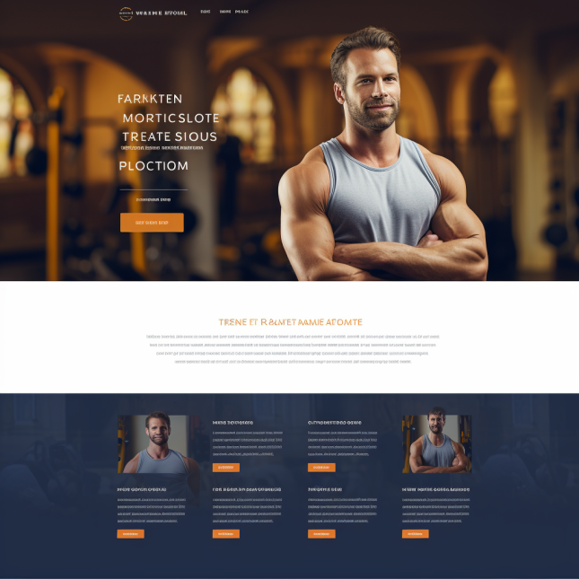 whitegoldconsul's tweet photo. 👨‍💻

Website design. 

Your website is essential but thats only if its high converting. 

This is a first draft design for a personal trainer. 

#website #business #design https://t.co/bqXMP1T61r