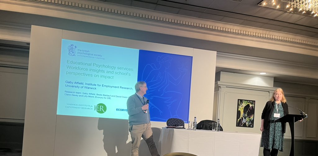 DrMelMeheux's tweet photo. A huge welcome to conference keynote, Gaby Atfield, from Warrick university, at the DECP conference this afternoon @DECPOfficial #DECPconference2024 #twittereps https://t.co/D8Y8abP6VW