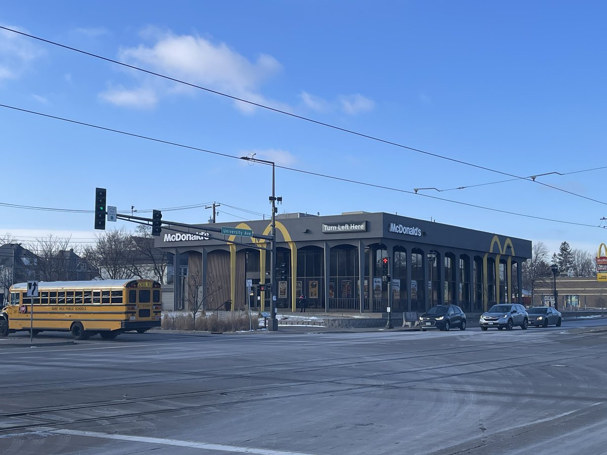 Day 1 sharing photos of banks that are no longer banks. (<a href="/HunkyDoryTX/">Landan Dory</a> inspired)

Bank turned McDonald’s in St. Paul