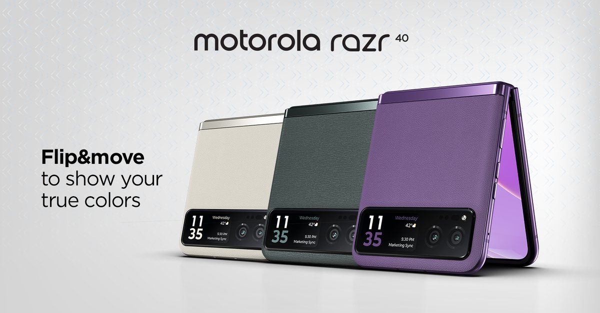 Motorola Argentina tweet media