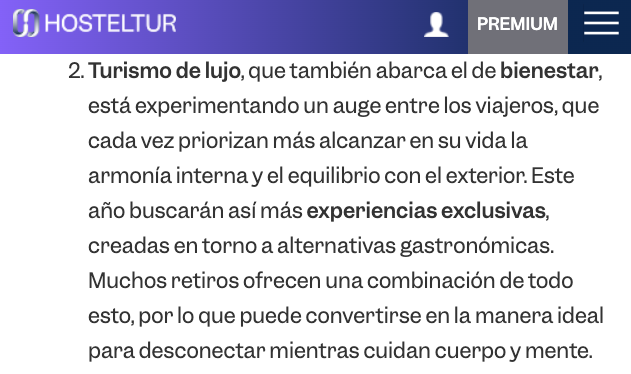 jimmypons's tweet photo. El #mindfultravel tendencia en el 2024. "Turismo de lujo, que también abarca el de #Bienestar , experimenta un auge entre viajeros, que cada vez priorizan más alcanzar en su vida la armonía interna y el equilibrio con el exterior" #mindfultraveldestinations @MFTDestinations https://t.co/MmDCSnagva