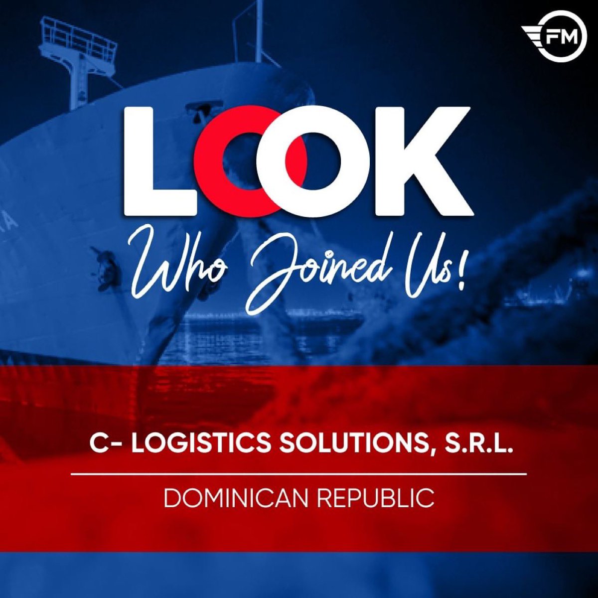 CLS_SRL's tweet photo. Freight Midpoint International Forwarders Network (FM) keeps expanding with the continuous support and recommendation of our members. Today, we are glad to welcome C- LOGISTICS SOLUTIONS, S.R.L. from Dominican Republic. 

#freightmidpoint #freightforwarding #logistics https://t.co/GU3wkFSKYq