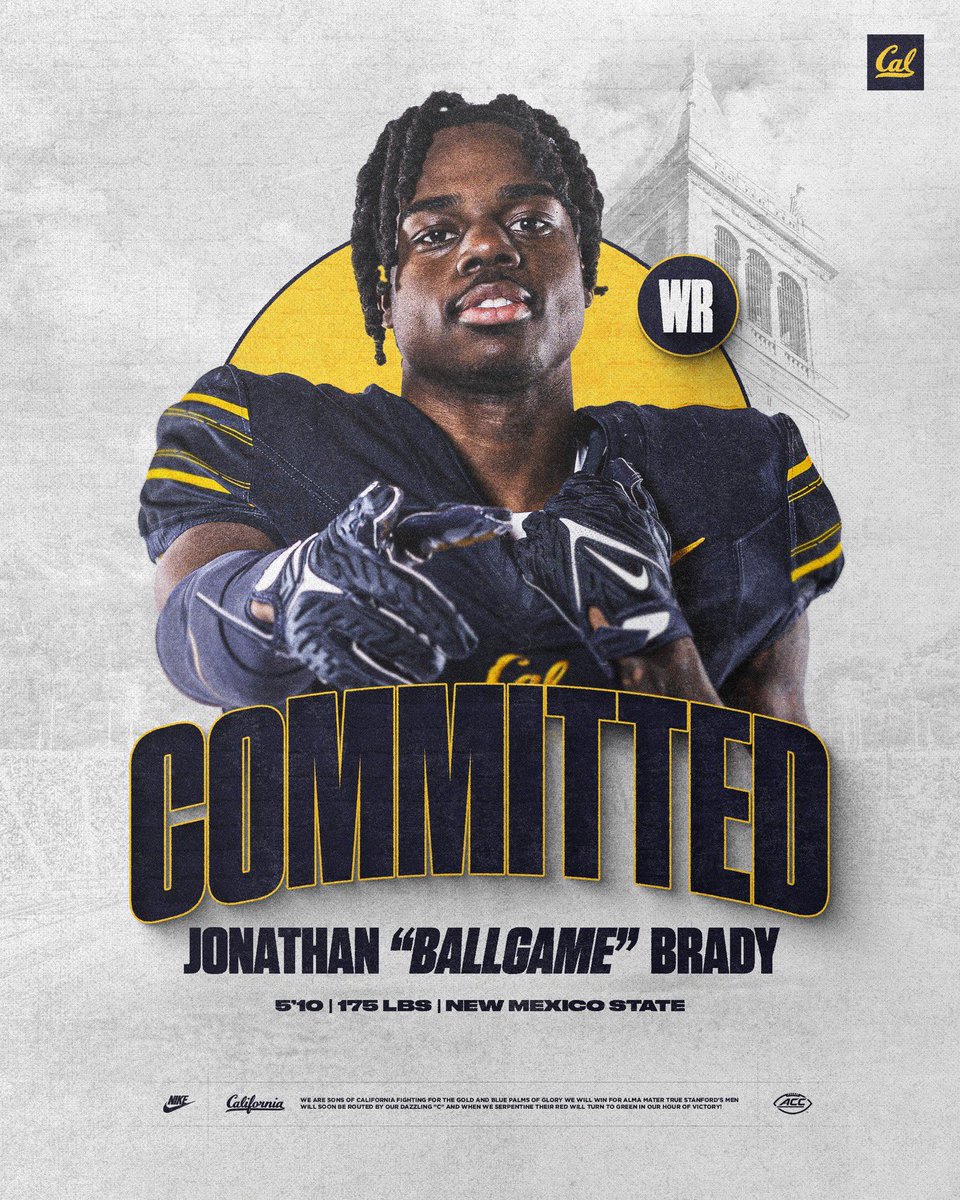 Let’s do it .. Go bears 🐻 COMMITTED💙💛