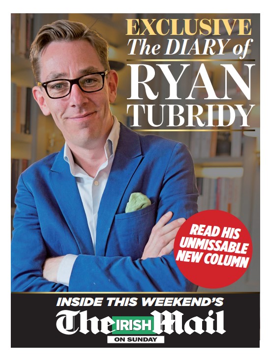 Ryan Tubridy will be joining the @dmgmedia_Irl family. His weekly column in The Irish Mail on Sunday will begin this Sunday, January 14th.