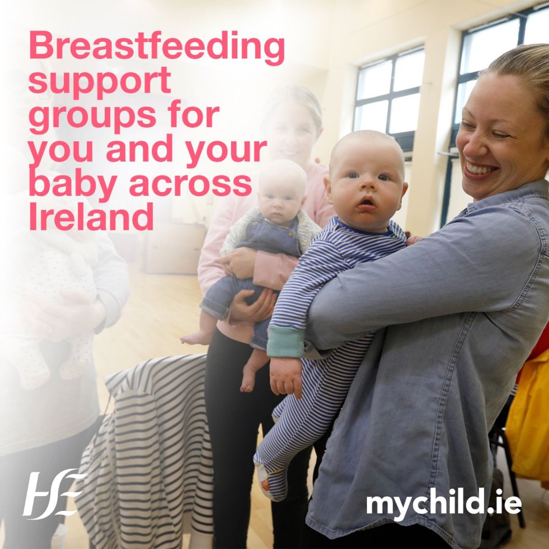 Breastfeeding support groups are a great source of information and advice and a great way to make friends with other mothers in your area: bit.ly/3tNX8OJ #HSEMyChild