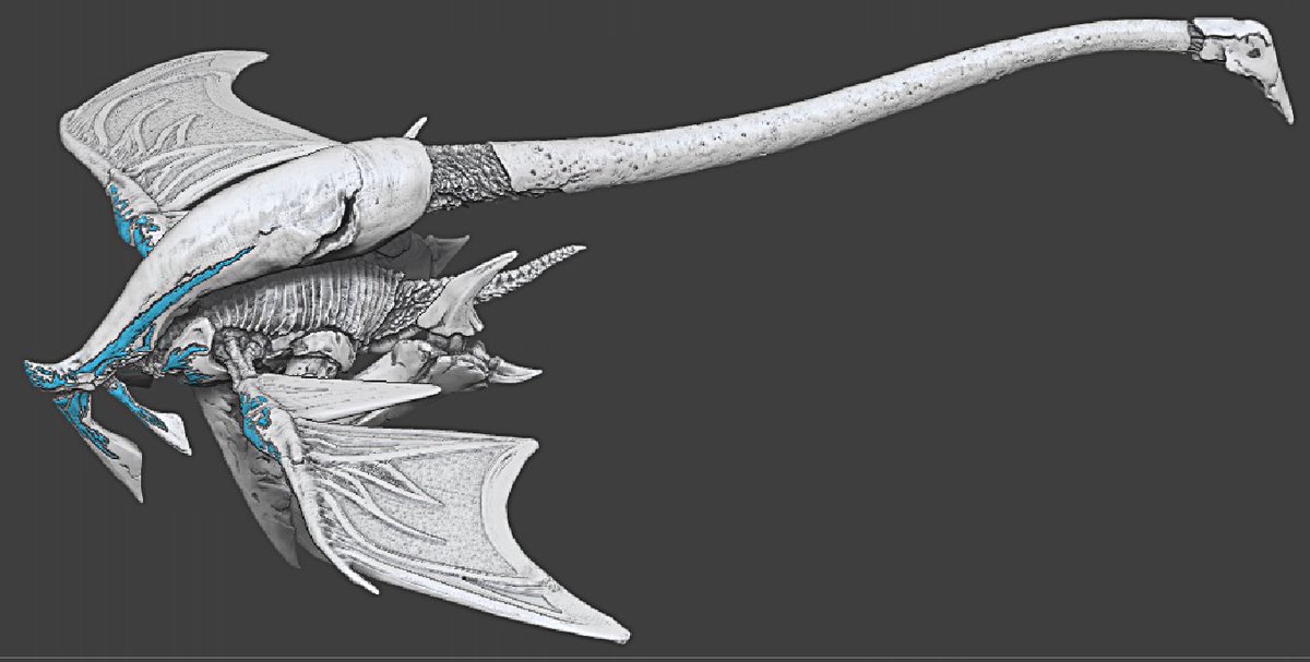 nashinokiya's tweet image. やっと分割終わった〜
#panzerdragoon  #パンツァードラグーン #AZEL  #アトルムドラゴン #WF2024W