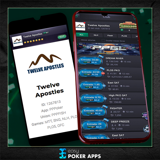 easypppoker's tweet photo. Name: Twelve Apostles
APP: PPPoker
ID: 1267813
Union: PPPFISH
Games: MTT, SNG, NLH, PLO, PLO5, OFC

If you have any questions, please contact our support team at: https://t.co/ygKbJ44Jt8

https://t.co/8DNtVmk5F5 https://t.co/D0cDqdPrn9
