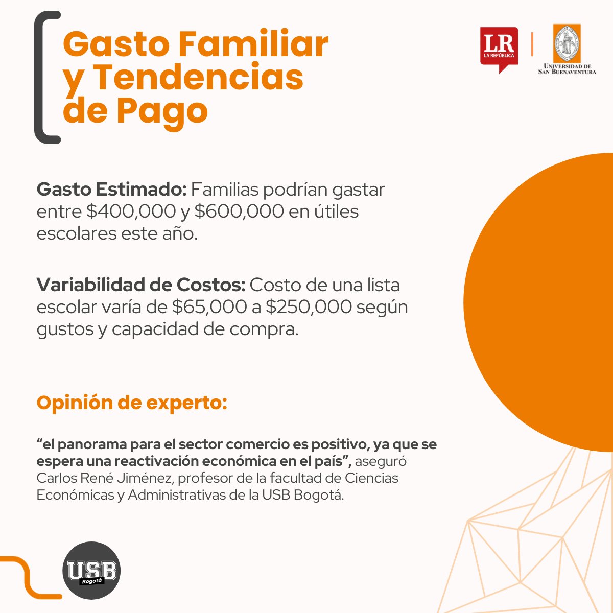 ¡Descubre el #impacto del 90% de las #ventas anuales de útiles #escolares en el inicio de 2024!

El profesor Carlos Rene Jiménez de la Facultad de Ciencias Económicas y Administrativas, compartió su opinión La República, sigue la #noticia aquí: lnkd.in/gZvqf5M6