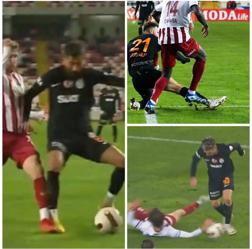 🗣️Erman Toroğlu: “Galatasaray’ın penaltısını veremediler. Galatasaray’ın 2 puanı hakem eyyamıyla çalındı.”

🗣️Ahmet Çakar: “Sivas da tam bir futbol katliamı yaşanmıştır.Hakem Zorbay Küçük Galatasaray ın net 2 penaltısını vermeyip Galatasaray ı boğmuştur.”