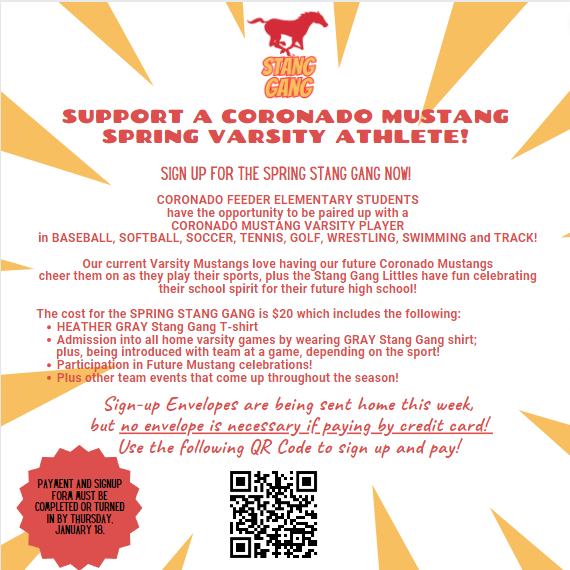 CentennialLISD's tweet photo. Sign up for Spring Stang Gang Now! https://t.co/xIHvtdpLKy
