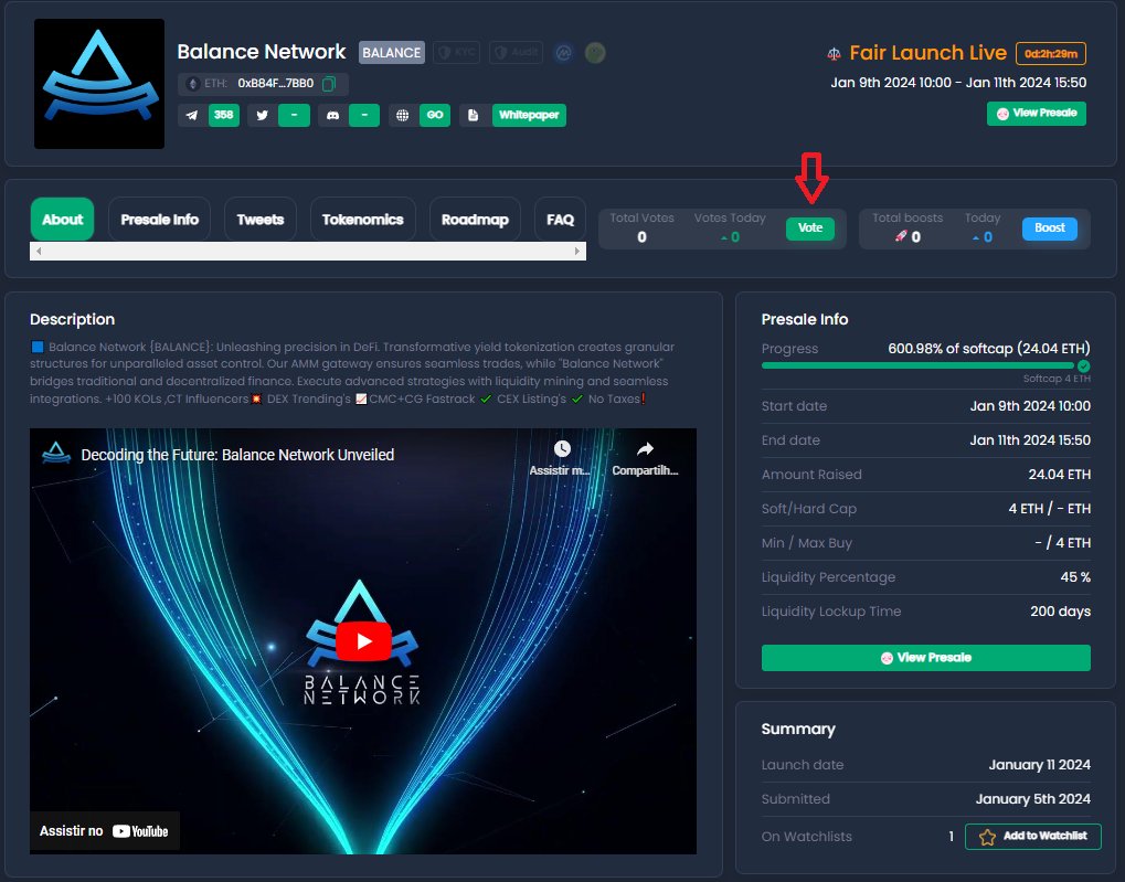 _balancenetwork's tweet photo. Hi everyone, another tracking, now on @coinsniper_net✅
Remembering guys, don't forget to leave your vote on the platform!
Visit now - https://t.co/5hBwTEwuGE
#BalanceNetwork #ETH #CryptoNews #Listing https://t.co/oOUvT7YTvY