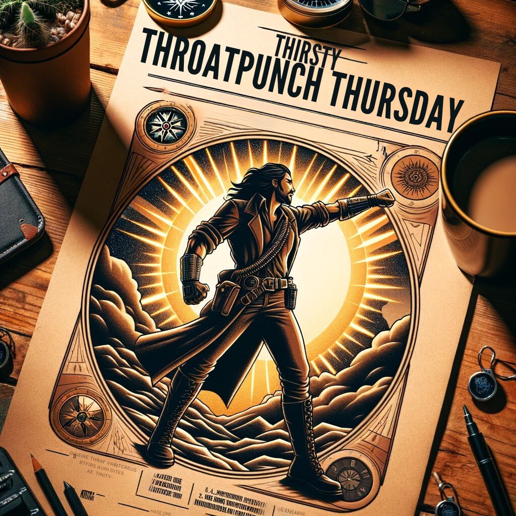 SatireNews's tweet image. Thirsty Throatpunch Thursday is in full swing! Let's start the day by ignoring the naysayers, we're guided by our guts and grit. Let's make the doubters gasp as we seize the day with unstoppable force! ☕️👊 #CarpeDiem #DefyTheOdds
