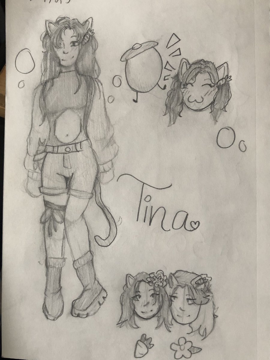 corey_creations's tweet photo. A couple sketches I’ve done recently :3
#bagi
#tinakittenfanart 
#qsmpfanaft https://t.co/lTjOOExIWK