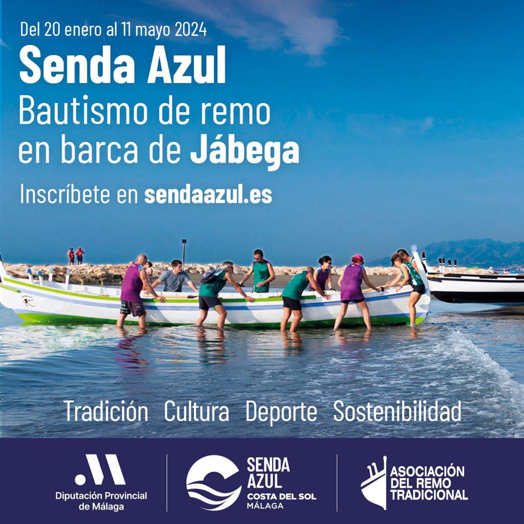 ¡Vive con nosotros el Bautismo de Remo en barca de Jábega! 🚣‍♂️

Conoce y disfruta de este bello deporte 😍

sendaazul.es/bautismodejabe…