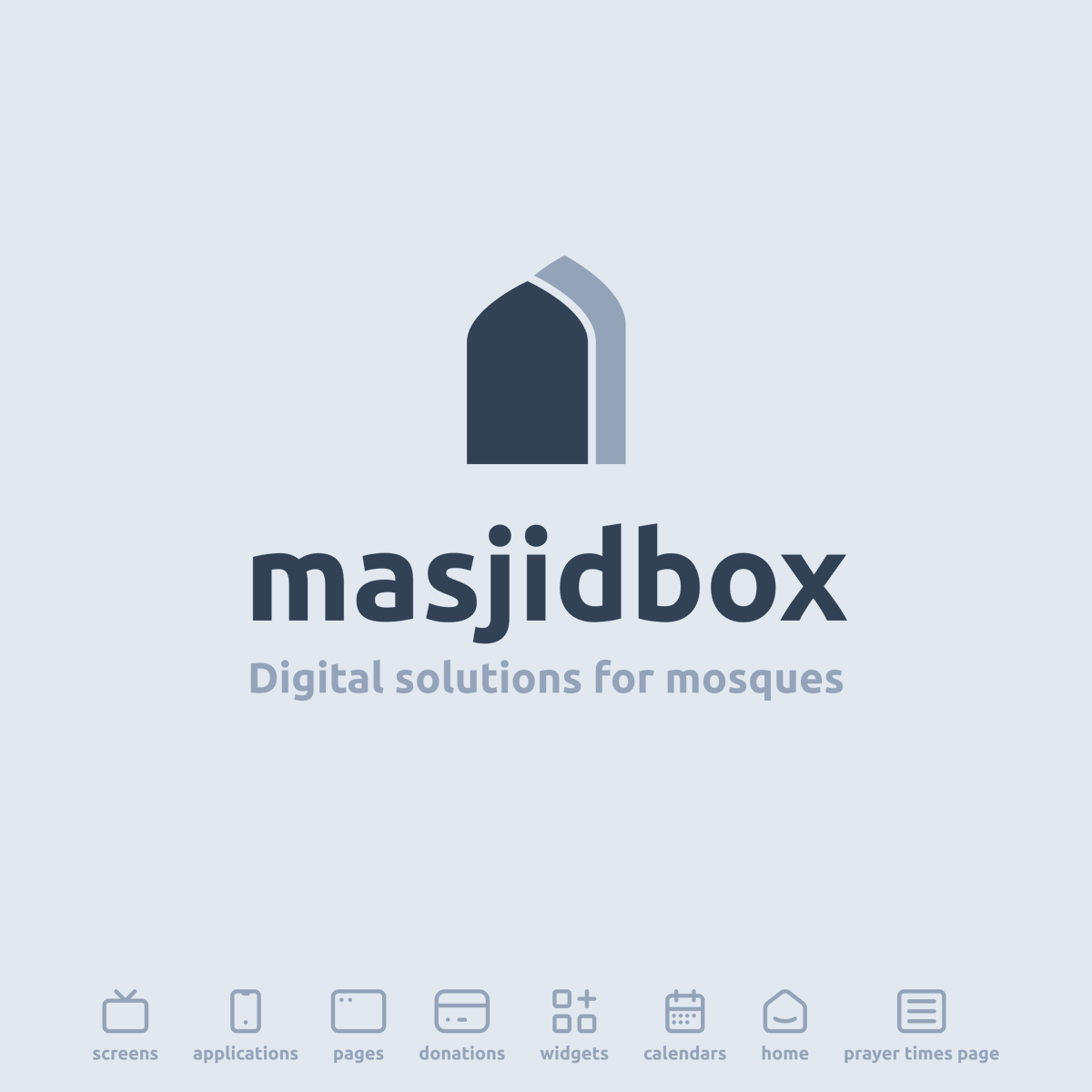 masjidbox's tweet photo. Our mission is to bring mosques and communities together and enhance the masjid experience using cutting-edge technology.

That's why we offer 8 unique products:

3 products with both a free and a premium (Silver) plan.
5 completely free products.

Let's explore how each product can transform your mosque experience!