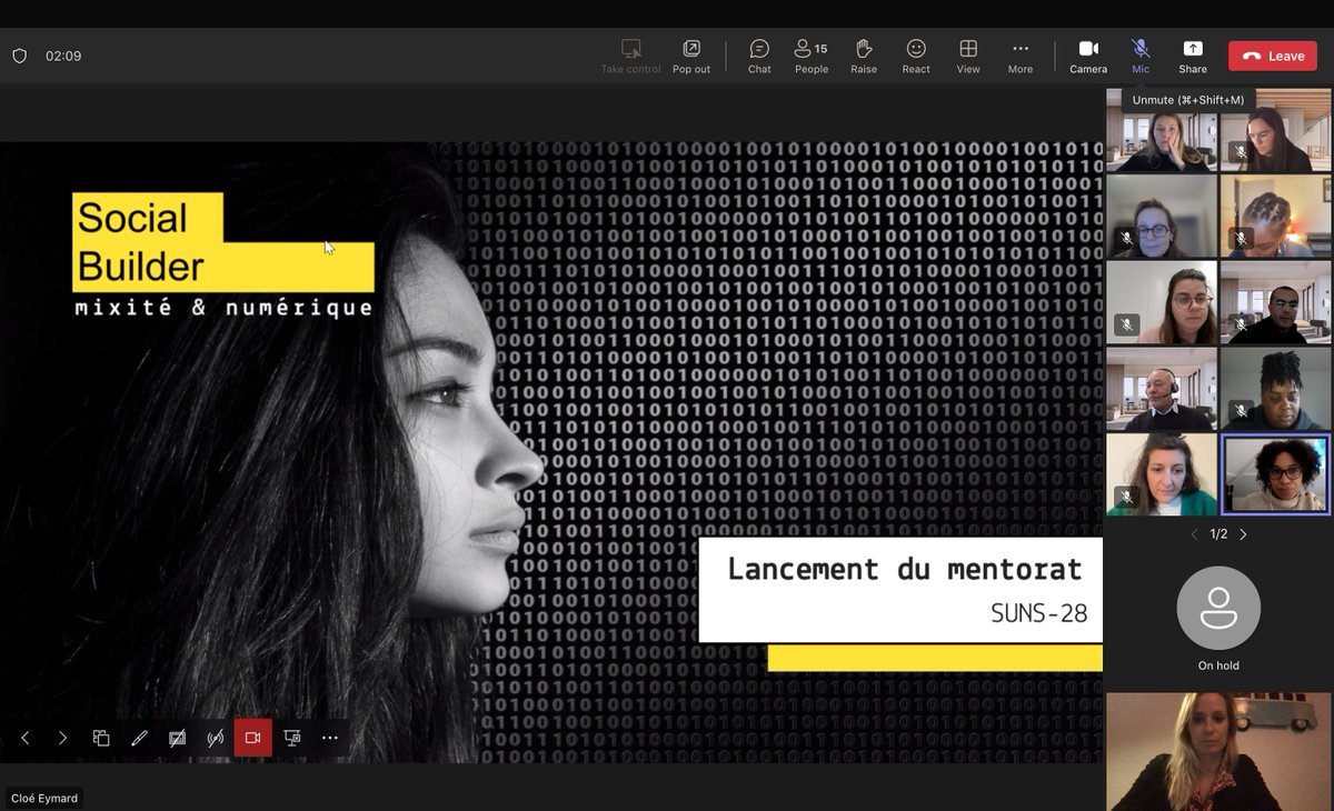 Let's start this new year by supporting new <a href="/SocialBuilder/">Social Builder</a> class with the SUN28 group! Happy to join this new session as mentor to help entrepreneurship women in the digital industry. Looking forward to share experience all together.
#digital