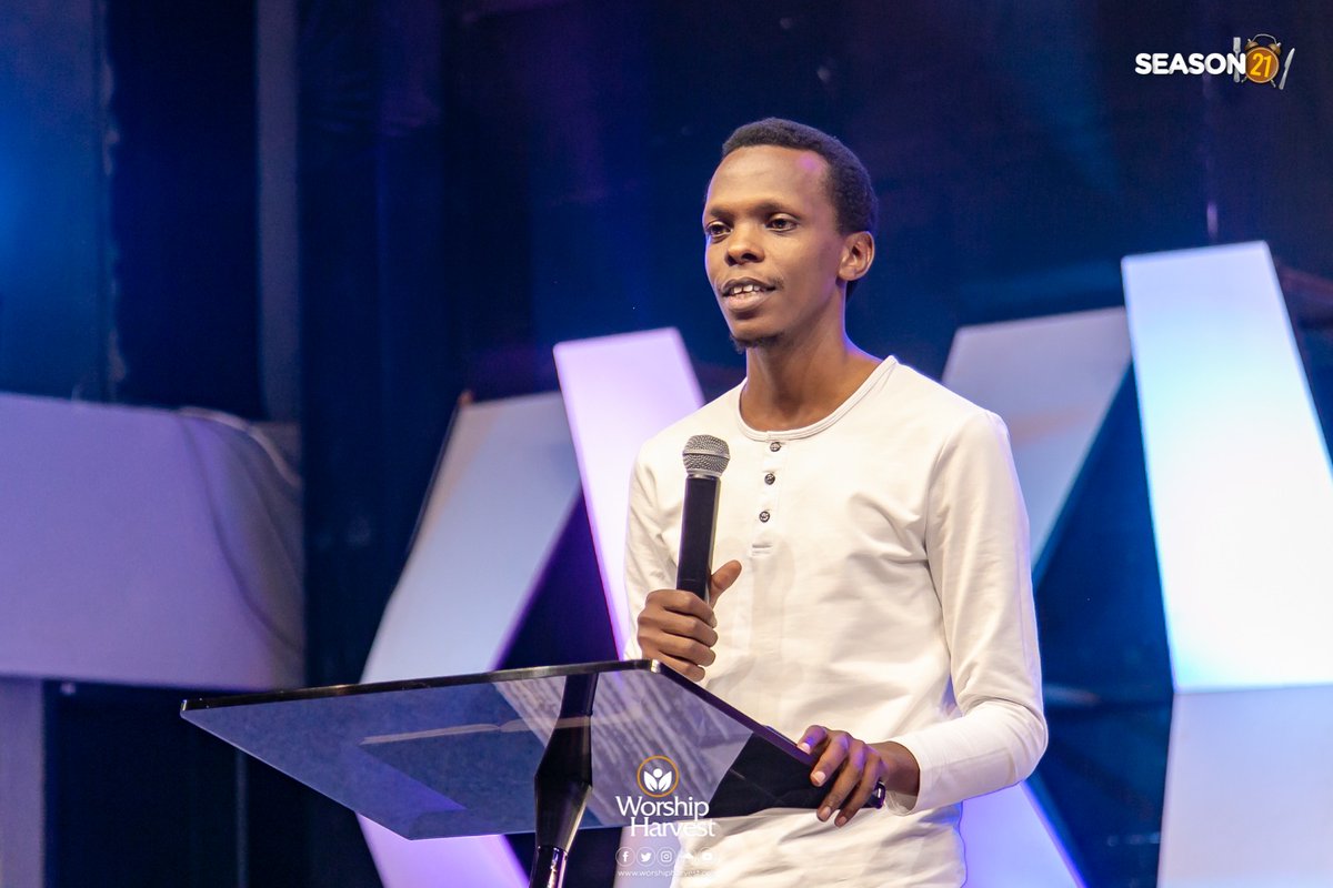 worship_harvest's tweet photo. "Very few people serve the Lord because it is a work of faith. It takes faith to serve someone you don't see. " @isaacrwamu

#Season21
 #WorshipHarvest 
#GoingAndGlorying https://t.co/t3aqu9TQUf