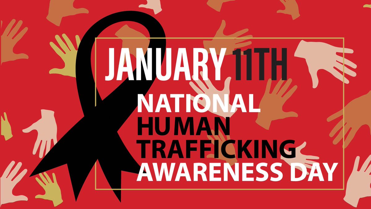 📆 Today is Human Trafficking Awareness Day. We all must play a role in helping end #HumanTrafficking. Learn more at dhs.gov/blue-campaign. We support victims and survivors of all crime. Visit victimconnect.org or by calling 1-855-4VICTIM for support and resources.