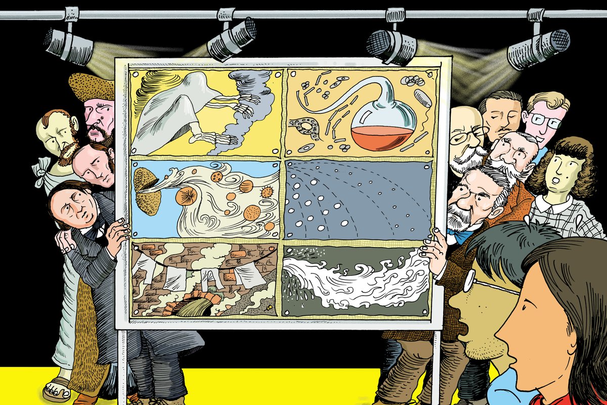 Lydia Bourouiba and Argha Manna transformed themselves into time-traveling comic book characters to convey the fascinating history of infectious disease science. “Our goal with this project was to communicate about the scientific method,” Bourouiba says. mitsha.re/zvnG50Qq1LS