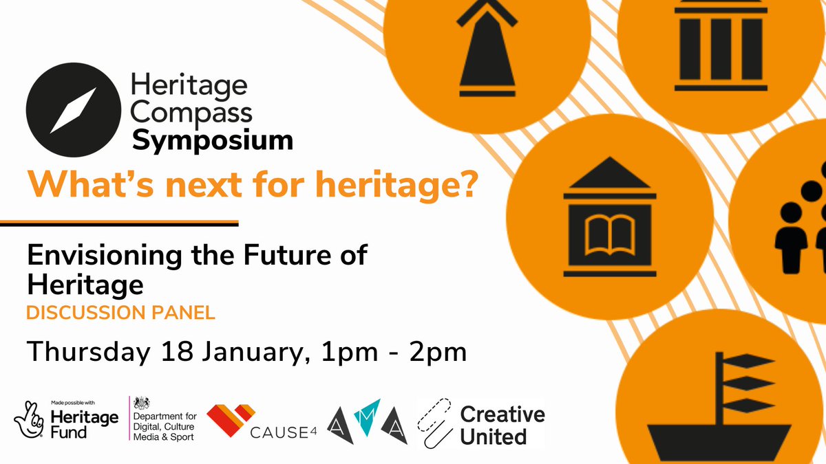 OfficialCause4's tweet photo. 🚀Heritage Compass Symposium: Envisioning the Future of Heritage

Sign up to hear from our panel of industry leaders:
✨ Michelle Wright @MWCause4
✨ Winnie Imara, Founder of the Heritage and Honour Collection
✨ @GKendall, Editor and Writer @MuseumsAssoc

https://t.co/R2nptnqUkf https://t.co/MCqa5YRTQ7