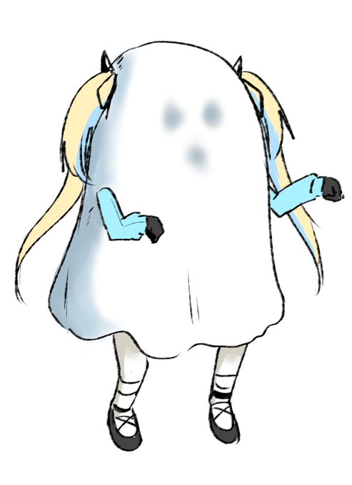 「ghost costume」 illustration images(Latest｜RT&Fav:50)