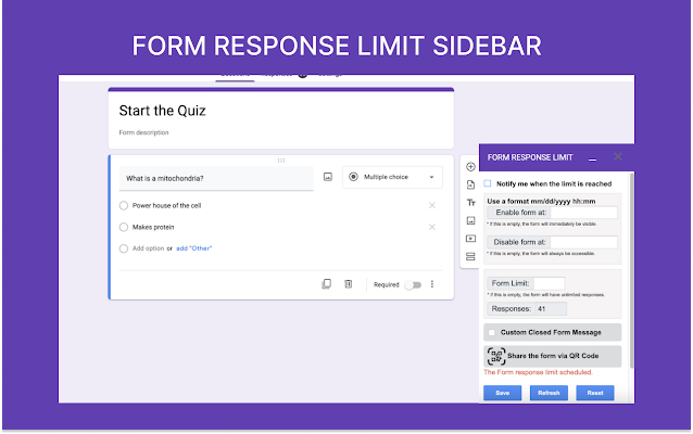 support29216's tweet photo. Maximize your Google Forms efficiency! Try the Form Limiter add-on 🛠️ Limit responses, set active times, and get email notifications! Perfect for surveys and events. https://t.co/HOwXF7G6dA #GoogleForms #Productivity #FormLimiter https://t.co/bGx5GwjwgK