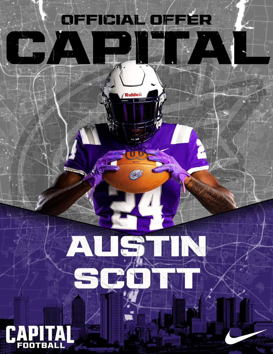 austin5274's tweet photo. After a great talk with @CoachBenBurns I am blessed to receive an offer from Capital University 
@CoachBryanLamar @SGHFootball @BCWright52 https://t.co/Bd8oIdM2LW