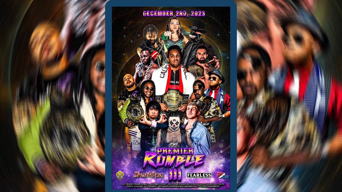 indiewrestling's tweet photo. JUST ADDED

@PremierFed presents
Premier Rumble III!

Featuring

@DoubleJBlake v @ChrisCarterProW
@BrickSavage7 v @RottweilerJay
@DimitriKillBear v @MaxCastellano15
@chicanokaiju v @KennyKalypso
+ @ItsRaychellRose @jusxnic_ &amp; more!

Watch it now
https://t.co/O53tVPMYRz https://t.co/jkRVbX6Ax7