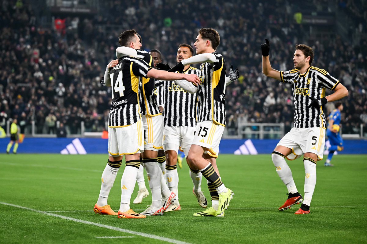 Next step: Semifinals 🏆🇮🇹🔥 #JuventusFrosinone
