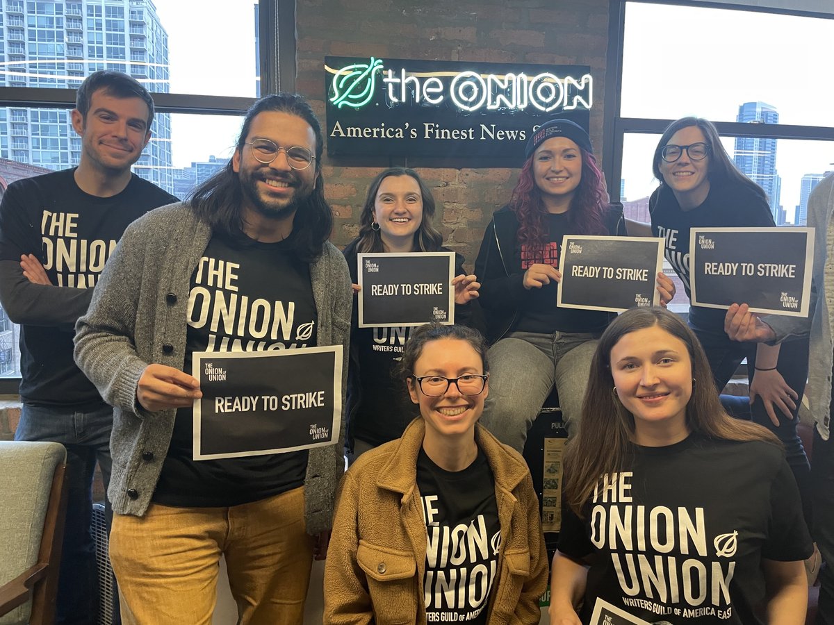 Yesterday, our union delivered a strike pledge signed by over 97% of our unit to management. We are prepared to fight for the contract we deserve.