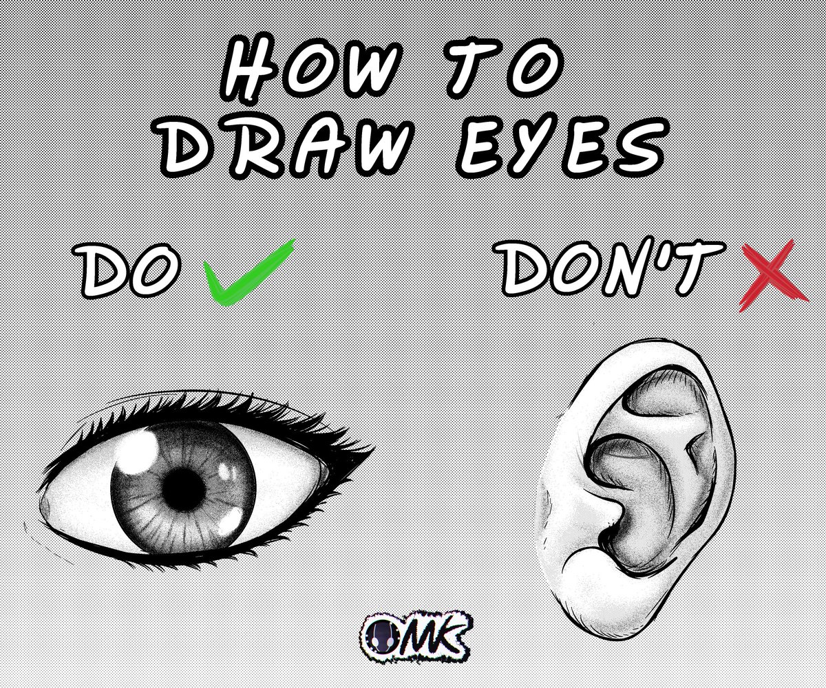 Maikukitsu's tweet photo. How to draw eyes
Follow Maikukitsu, the me for more necessary tips like this
😌😌😌
#anime #manga #desenho #comics #quadrinhos #art #arttips #arttutorial #howtodraw #howtodraweyes #howtodrawanime #dodont #artmeme https://t.co/9rQeK9mEVC