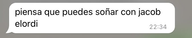 cada noche me acuerdo de las sabias palabras de erika