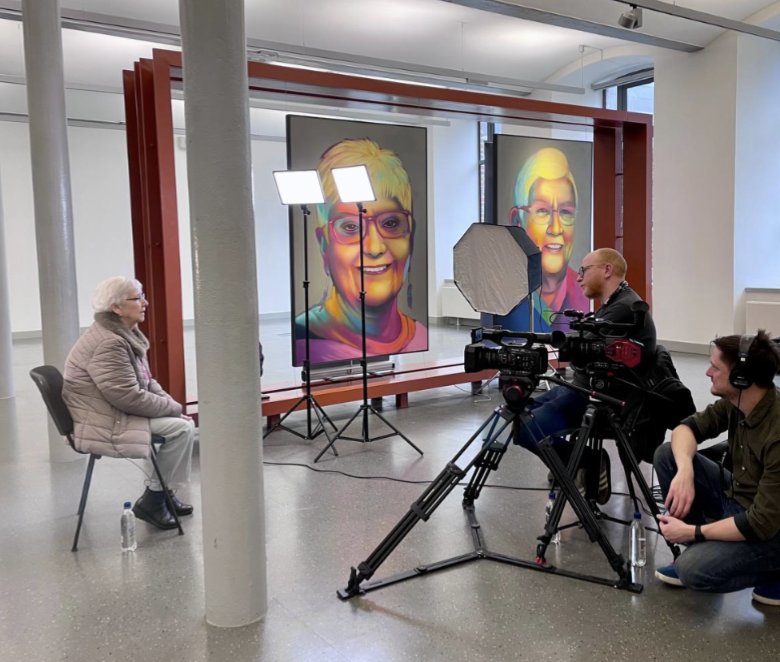 Today First Street Coop visited Mossley Mill, with Maureen Ginley former worker at Conway & Greaves Mill. Thanks @ANBorough for facilitating today's research visit....