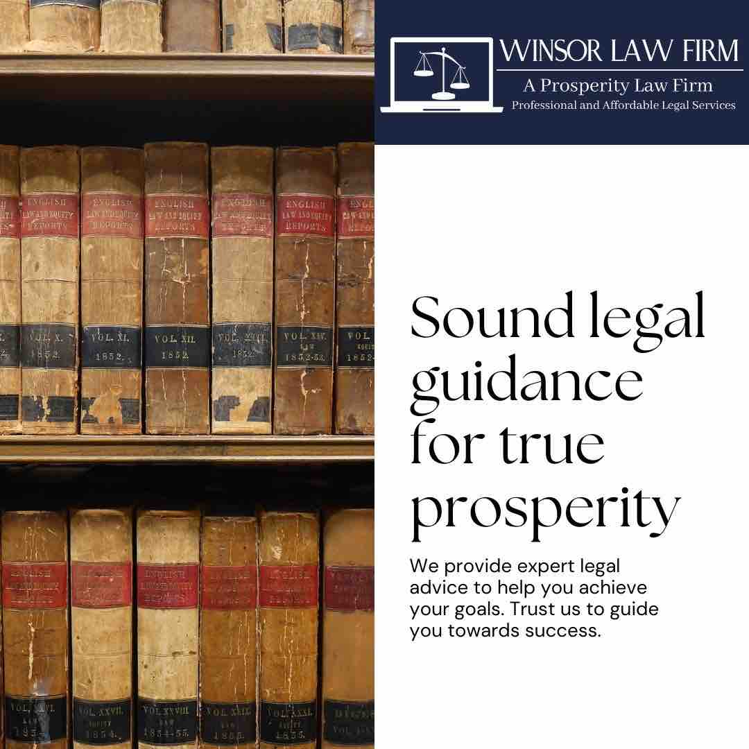 Winsor Law Firm is Convinced:True Prosperity Starts with Sound Legal Guidance. Free Consult No strings attached/no hidden fees.📞 Call Us: 602.603.0910 to schedule your FREEconsult #EstatePlanning #Trust #Prosperity #AffordableLegalServices