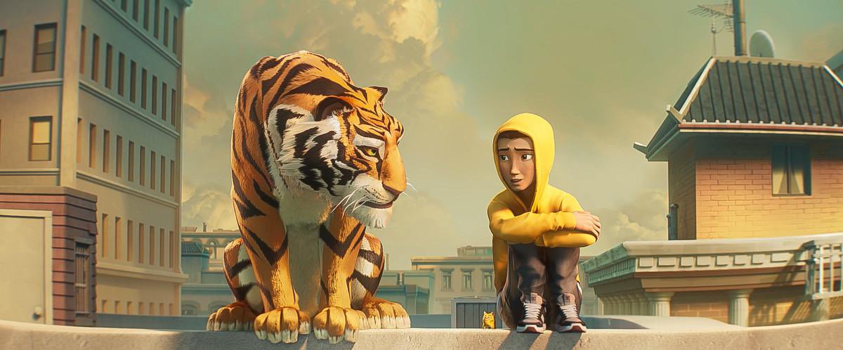 HollywoodHandle's tweet photo. First look at ‘THE TIGER’S APPRENTICE’.

Starring Brandon Soo Hoo, Lucy Liu, Sandra Oh and Michelle Yeoh.

Releasing on Paramount+ on February 2. https://t.co/v3F8RcBavL